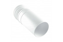 MCALPINE STRAIGHT EXTENTION A 4\" OUTLET MAC-EXTA
