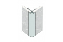 FIBO PROFILES WHITE PVC EXTERNAL PROFILE