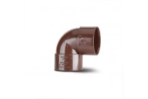 TUPLINGS 40MM X 92.5 DEG ABS KNUCKLE  BEND BROWN