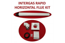 INTERGAS RAPID BOILER HORIZONTAL STRAIGHT WALL TERMINAL NON TELESCOPIC