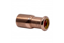 EPS  COPPER PRESS GAS 22X15MM FITTNG RED