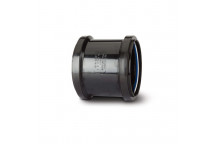 TUPLING 82MM DOUBLE SOCKET BLACK