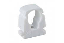 FM CLIP LINK PIPE CLIP 22MM SINGLE WHITE