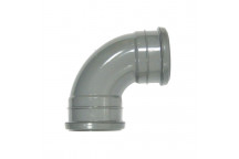 FLOPLAST 110MM GREY 92.5* BEND-DS SP561G