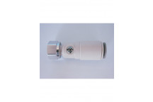 SPEEDFIT 15MM X 1/2 STRAIGHT  TAP CONNECTOR SERVICE VALVE  15SVSTC