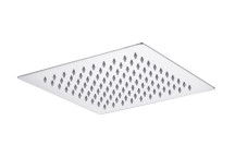 RELION 250MM RECTANGULAR SLIM STAINLESS SHOWER HEAD CHROME