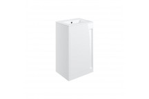 EPS PENRITH 510MM FLOOR STANDING UNIT INC. BASIN - WHITE GLOSS