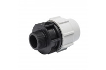 PLASSON MALE ADAPTOR BSP THREAD 25mm x 3/4\" 70202575