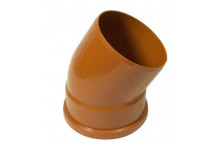 FLOPLAST 110MM X 30* U/G BEND-S&S D164