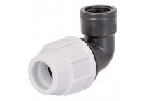 PLASSON 90 ELBOW WITH FEMALE THREADED OFFTAKE 32mm x 1\" 71503210