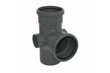 FLOPLAST 110MM ANTHRACITE 92.5* BRANCH SP190AG