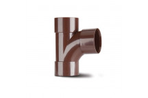 TUPLINGS 40MM X 92.5 DEG ABS SWEPT TEE BROWN