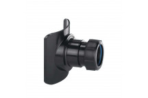 MEC SOIL PIPE BOSS CONN 57MM HOLE SIZE- 4\"/110MM * 1 1/4\" PIPE BLACK