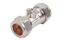 ISOLATING VALVE CXC 15MM CP