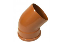 FLOPLAST 110MM X 45* U/G BEND-S&S D163