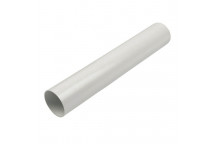 FLOPLAST 21.5mm WHITE PVCu O/F PIPE 3M LENGTH OS01W