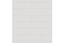 FIBO URBAN DENVER WHITE BRICK TILE M74 HG 600MM AQ PANEL