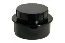 FLOPLAST 110MM BLACK ACCESS PLUG SP292B