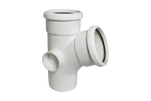 FLOPLAST 110MM WHITE 112.5*BRANCH SP200W
