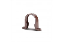 TUPLINGS 32MM ABS PIPE CLIP BROWN