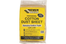 EVERBUILD COTTON DUST SHEETS 12\' X 9\'