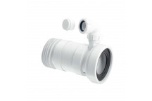 MCALPINE FLEXIBLE PAN CONNECTOR STRAIGHT BOSSED WC-F26RV