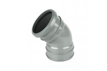 FLOPLAST 110MM GREY OFFSET BEND-TOP SP440G