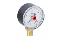 ALTECNIC PRESSURE GAUGE 1/4\" 0-4BAR BOTTOM CONNECTION