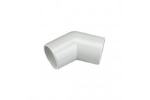 FLOPLAST OS12 21.5mm WHITE OVERFLOW135* BEND OS12W