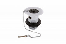 RELION MACDEE 11/2\" SINK WASTE WITH POLY PLUG SLOTTED