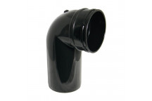 FLOPLAST 110MM BLACK 90*BEND-SKT/SPG SS168B