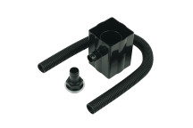 FLOPLAST RAINWATER DIVERTOR - CONNECTS 65mm SQUARE TO 68mm ROUND DOWNP