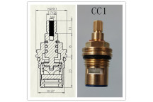 CERAMIC TAP CARTRIDGE VALVE ASSEMBLY CC1 (PAIR)