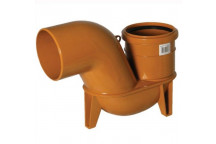 FLOPLAST 110MM LOWBACK \"P\" TRAP D501