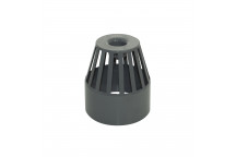 FLOPLAST 110MM ANTHRACITE VENT TERMINAL SP302AG