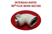 INTERGAS RAPID BOILER 87-90 CONCENTRIC ELBOW 60/100MM