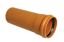 FLOPLAST 110MM U/G DRAIN PIPESOCKETED D143