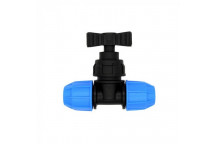 FLOPLAST 20MM MDPE PLASTIC STOPCOCK