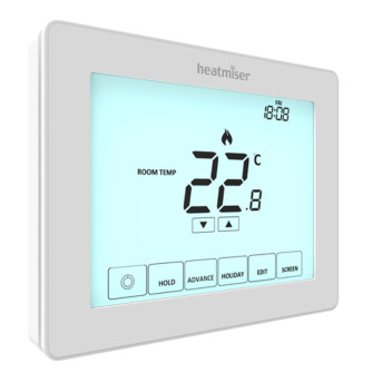 RADICAL HEATMISER 230V MULTI MODE TOUCHSCREEN THERMOSTAT V2 WHITE