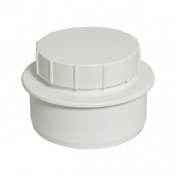 FLOPLAST 110MM WHITE ACCESSPLUG SP292W