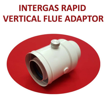 INTERGAS RAPID  VERTICAL ADAPTOR NEEDS TERMINAL E02992