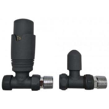 RELION EPS ANTHRACITE STRAIGHT TRV & LOCKSHIELD PACK 10/15MM
