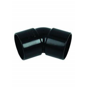 FLOPLAST 32MM BLACK ABS 135* BEND WS18B