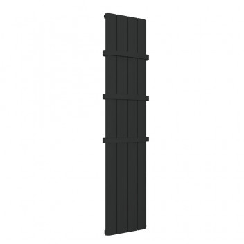 EASTBROOK PERETTI 1800 X 375 ALUMINIUM RADIATOR TEXTURED BLACK