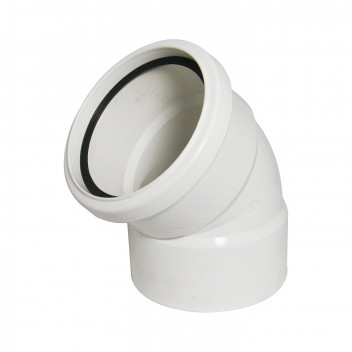 FLOPLAST 110MM WHITE OFFSETBEND-TOP SP440W