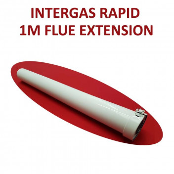 INTERGAS RAPID FLUE EXTENSION 60/100 (1000MM)