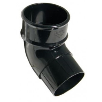 FLOPLAST 68MM BLACK OFFSET BEND RB2B