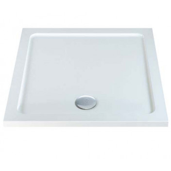 RELION 700 X 700 ABS STONE RESIN TRAY WHITE