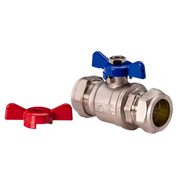 MASTERFLOW 15MM BUTTERFLY BALLVALVE M28150000BUT