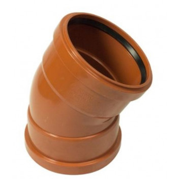FLOPLAST 110MM X 30* U/G BEND-DS D564